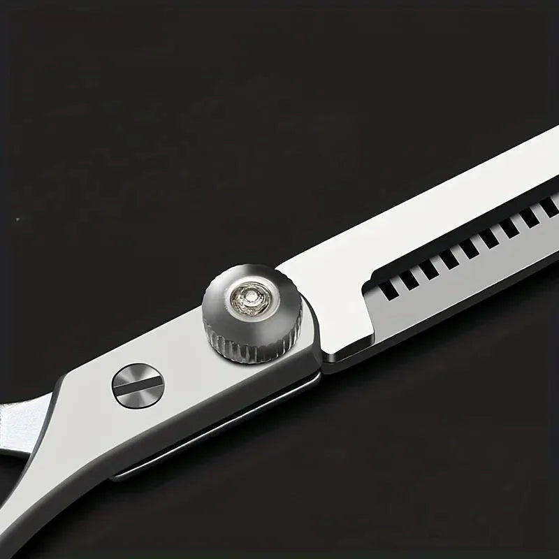 6.0 Inch high quality professional clipper Sharp teeth straight cut for home haircuts