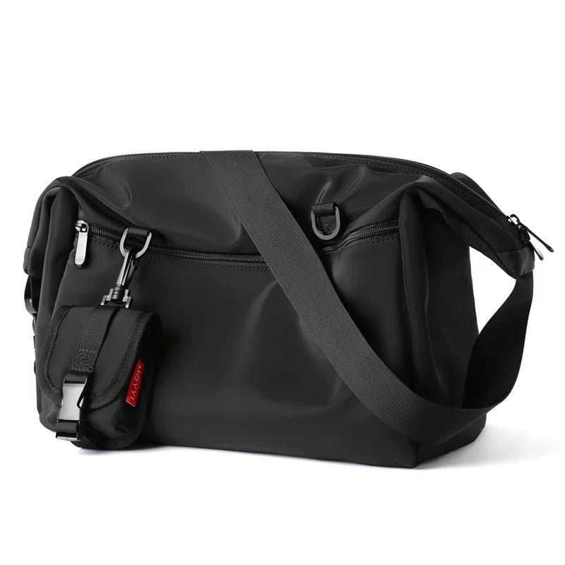 Men Messenger Bags Casual Waterproof Crossbody Bag Hold 14 inch Laptop Shoulder Bag Unisex Travel Gym Bag