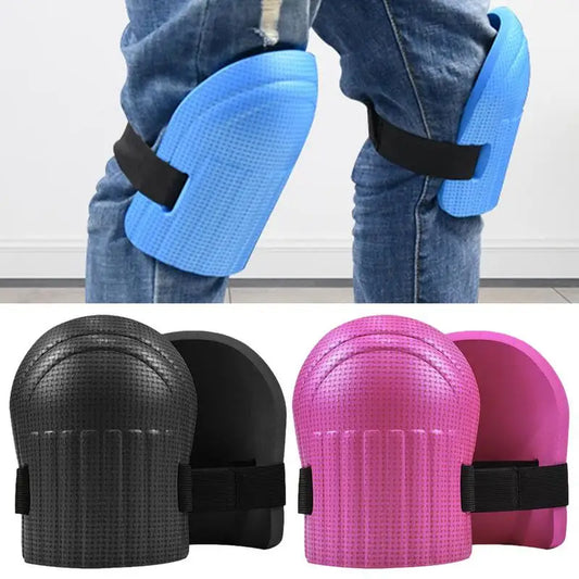 1 Pair Knee Pad Working Soft Foam Padding Workplace Safety Self Protection Gardening Working Cleaning Protective Sport Kneepad