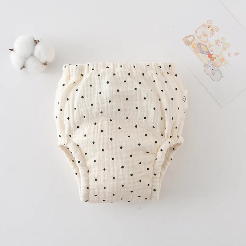 New Cotton Baby Waterproof Reusable Training Pants Baby Diaper Infant Shorts Nappies Panties Nappy Changing Underwear Cloth