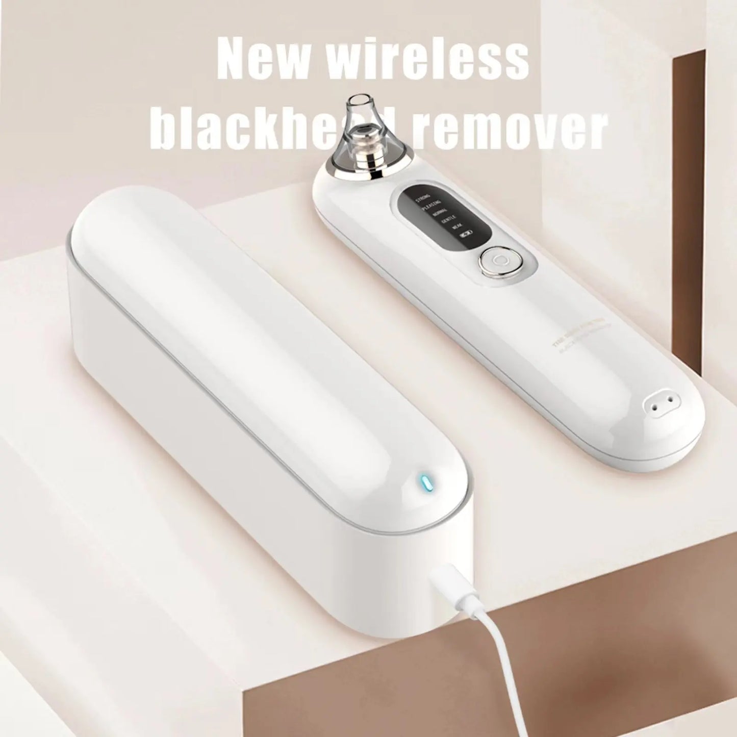 Blackhead Remover For Household Use, 5-Speed Wireless Electric Ultrasonic Pore Cleaning, Beauty And Blackhead Removal Instrument