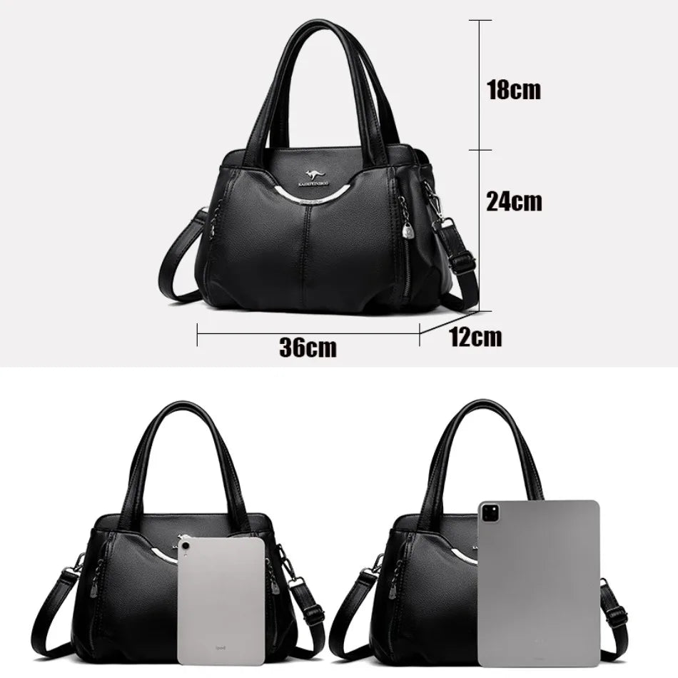 Genuine Luxury Handbags Women Bags designer Handbags Soft Leather Shoulder Crossbody Bags For Women Tote Sac A Main