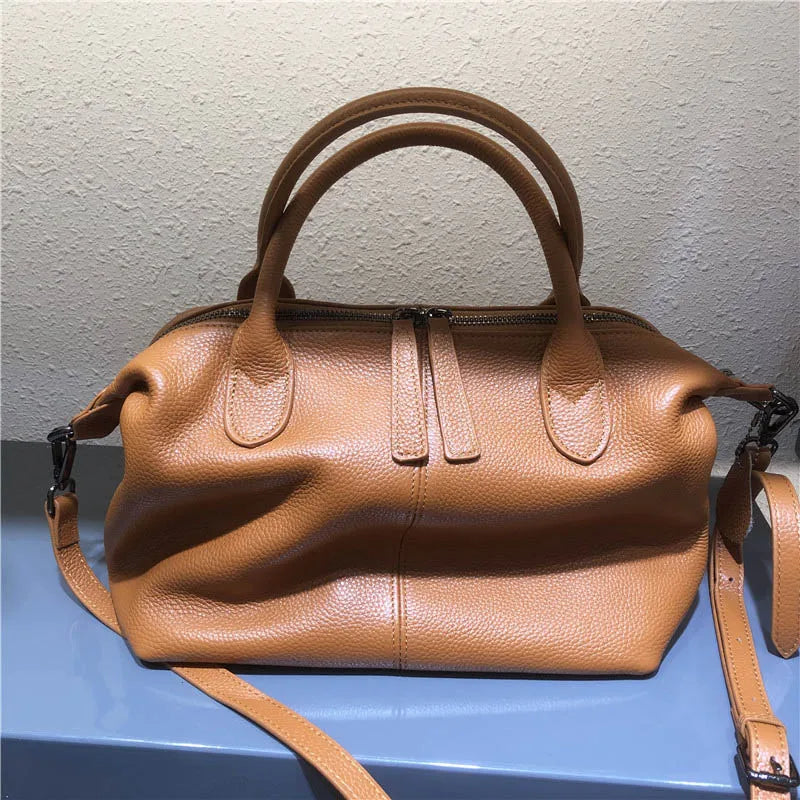 Soft Cow Real Leather Ladies Hand Bag Women's Genuine Leather Handbag Shoulder Bags for Women Fashion Casual Crossbody Bag