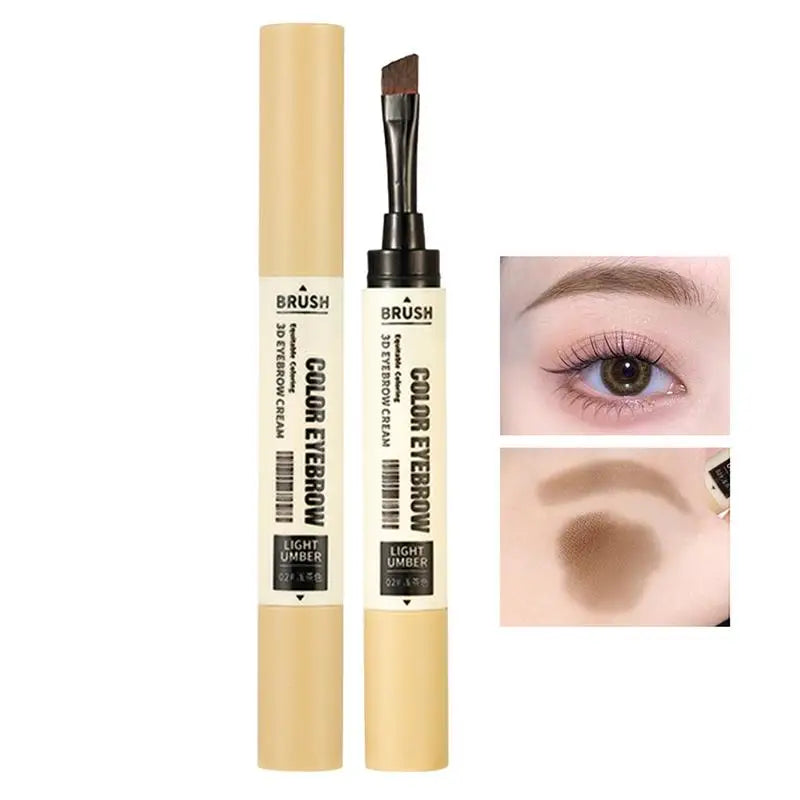 4 Colors Eyebrow Pen Eyebrow Tattoo Pencil Light Brown, Light Brown, Gray Black, Dark Brown Waterproof Eyebrow Pencil Eye Makeup