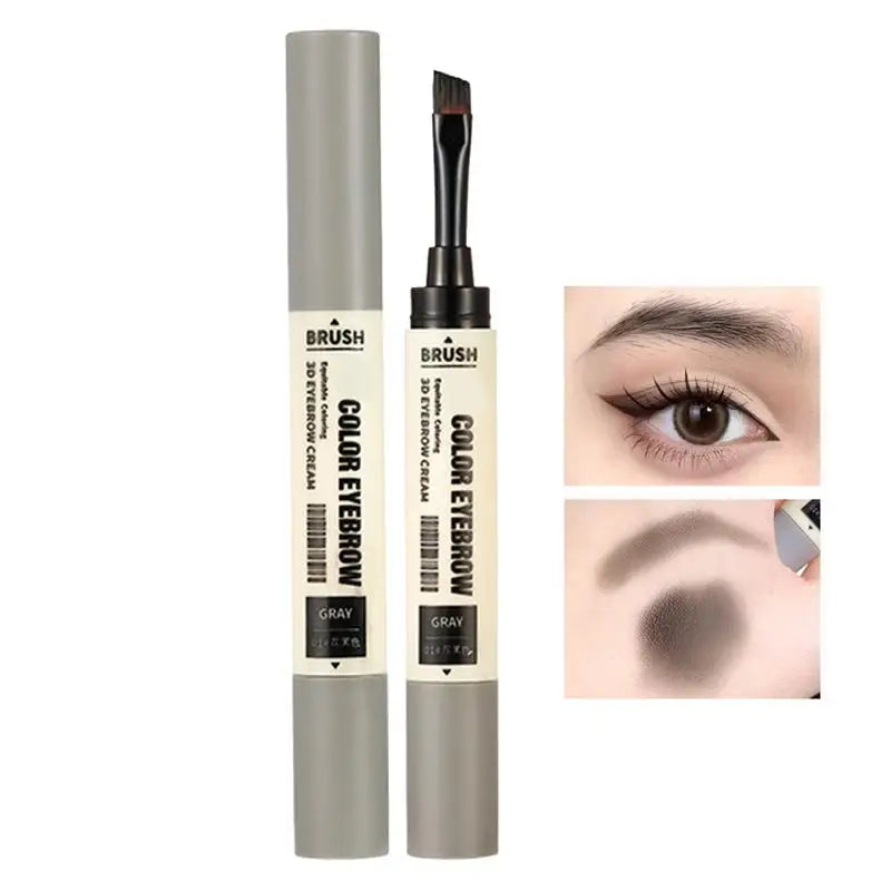 4 Colors Eyebrow Pen Eyebrow Tattoo Pencil Light Brown, Light Brown, Gray Black, Dark Brown Waterproof Eyebrow Pencil Eye Makeup