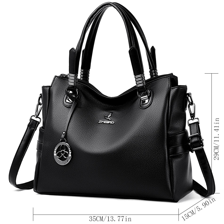 Luxury Tote Bag for Women 2024 New Vintage Design Croosbody Messenger Bag High Quality Ladies Large Capacity Shoulder Sac A Main