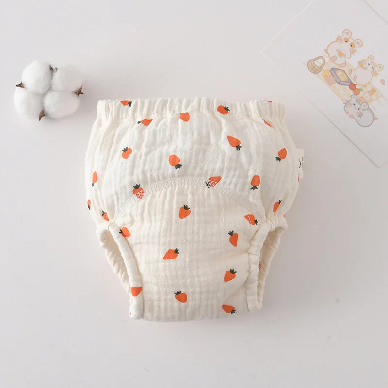 New Cotton Baby Waterproof Reusable Training Pants Baby Diaper Infant Shorts Nappies Panties Nappy Changing Underwear Cloth