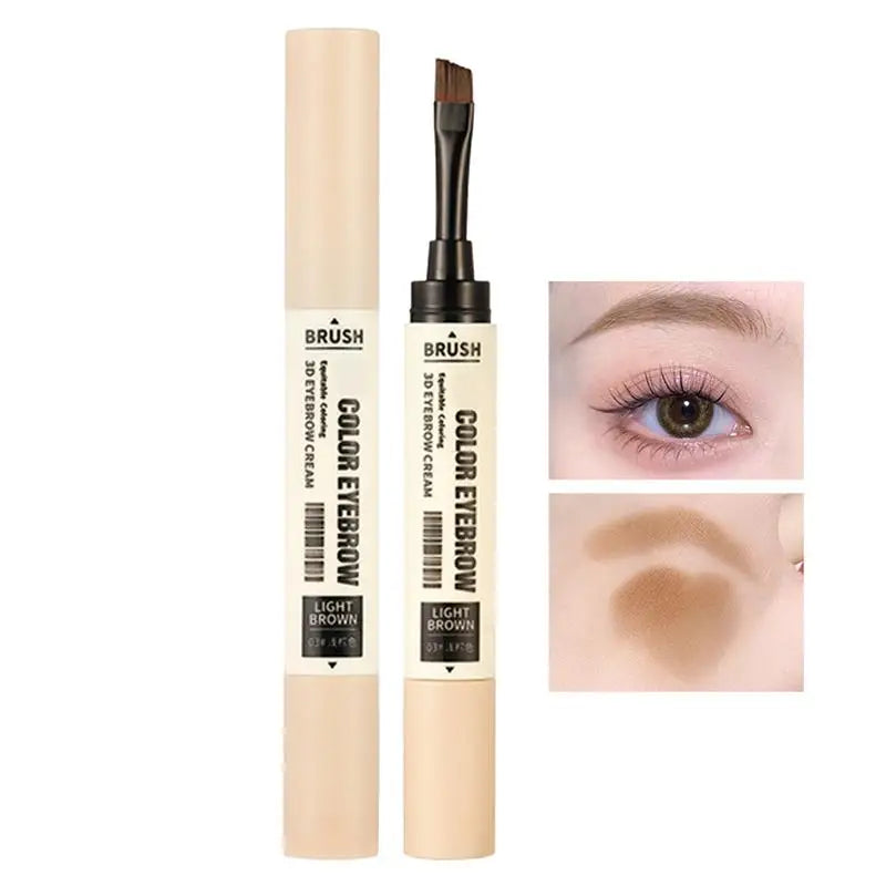 4 Colors Eyebrow Pen Eyebrow Tattoo Pencil Light Brown, Light Brown, Gray Black, Dark Brown Waterproof Eyebrow Pencil Eye Makeup